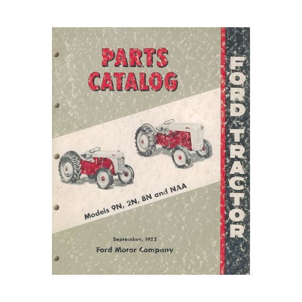 FORD 1939-1953 TRACTOR Parts Catalog