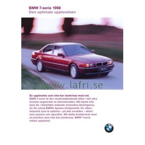 1998 BMW 7-serie sedan