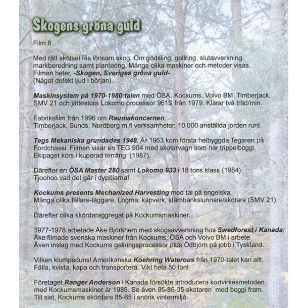 Skogsmaskiner del 8