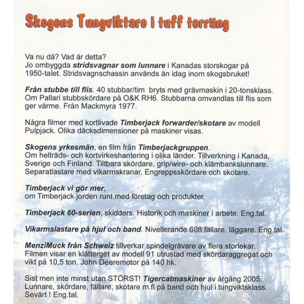 Skogsmaskiner del 19