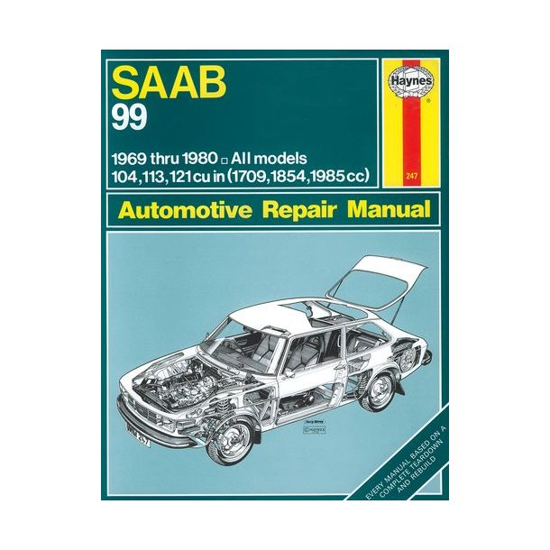 SAAB 99 1969-1980 [Engelsk version]