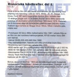 Historiska h&auml;stkrafter i 100 &aring;r<BR>Del 2