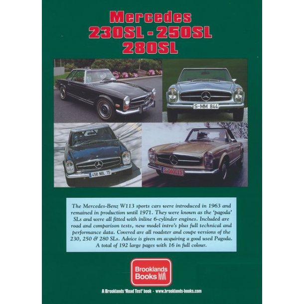 MERCEDES 230/250/280SL Ultimate Portfolio