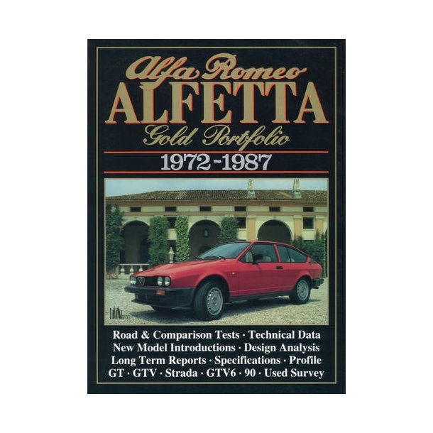 ALFA ROMEO ALFETTA Gold Portfolio 1972-1987