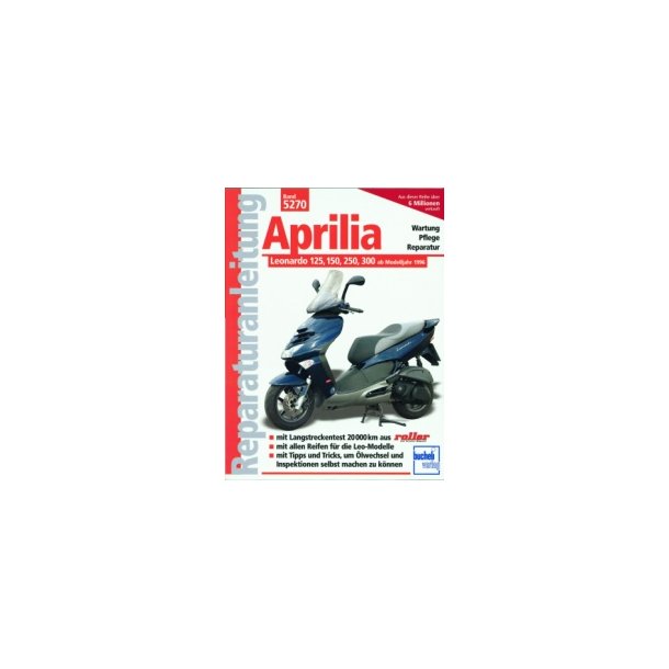 APRILIA Leonardo 125, 150, 250, 300 1996 och nyare