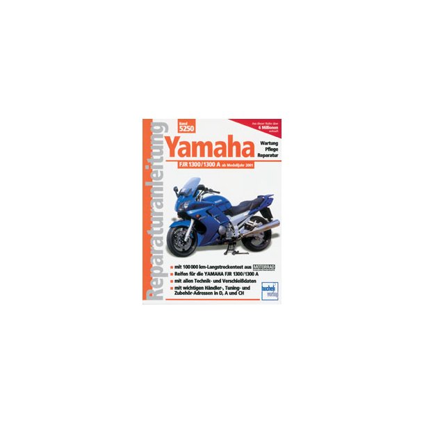 YAMAHA FJR1300 &amp; FJR1300A 2001 och nyare