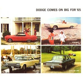 1965 Dart, Coronet, Custom 880, Polara