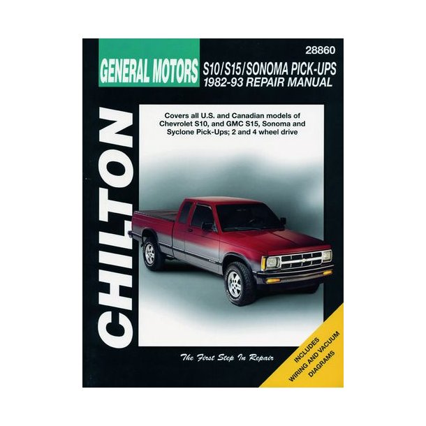 CHEVROLET & GMC S-10 & S-15 PICK-UPS 1982-1993