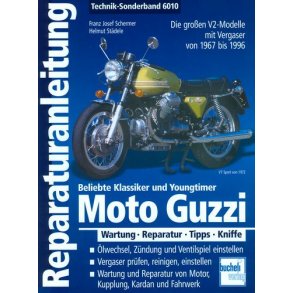 MOTO GUZZI V2 Frgasarmodeller 1967-1996