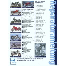 MOTO GUZZI V2 Frgasarmodeller 1967-1996
