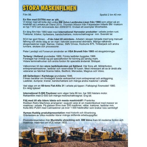 Stora Maskinfilmen