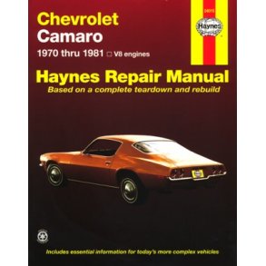 CHEVROLET CAMARO V8 1970-1981