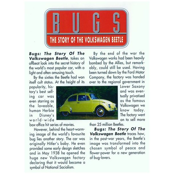 VW BUGS - The Story of the VOLKSWAGEN BEETLE