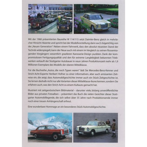 MERCEDES-BENZ Strich-8 Modelle 200-280