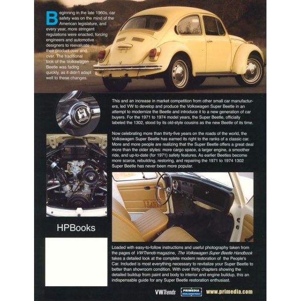 VW Super BEETLE Handbook