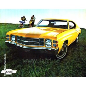 Chevrolet 1971 Chevelle, Malibu & SS
