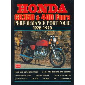 HONDA CB350 & 400 Fours 1972-1978