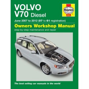 VOLVO V70 Diesel 2008-2012 [engelsk]
