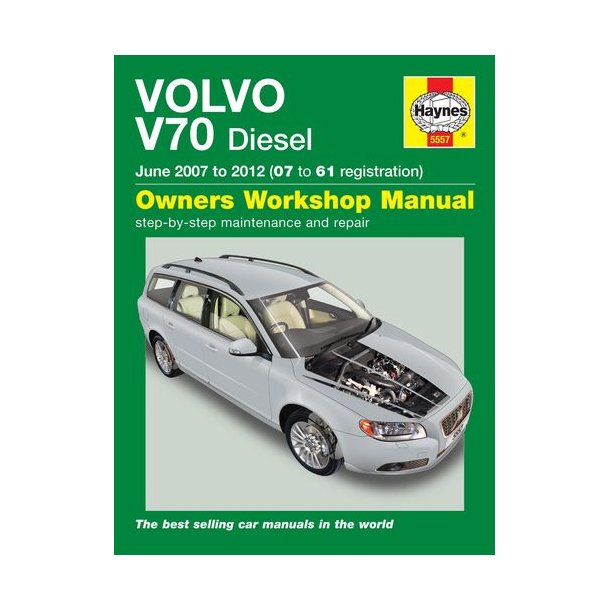 VOLVO V70 Diesel 2008-2012 [engelsk]