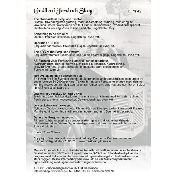 Gr&aring;llen i Jord och Skog