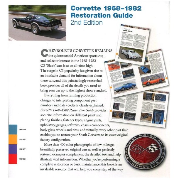 CORVETTE RESTORATION GUIDE 1968-1982