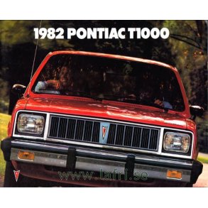 1982 Pontiac T1000