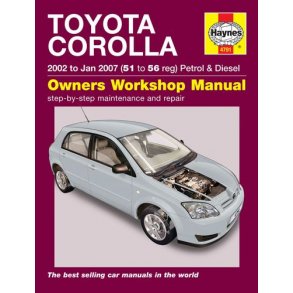 TOYOTA COROLLA 2002-2007