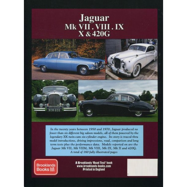 JAGUAR Mk VII, VIII, IX, X & 420G