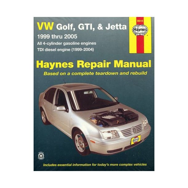 VW GOLF &amp; JETTA [bensin &amp; diesel] 1999-2005