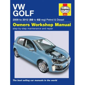 VW GOLF [bensin & diesel] 2009-2012