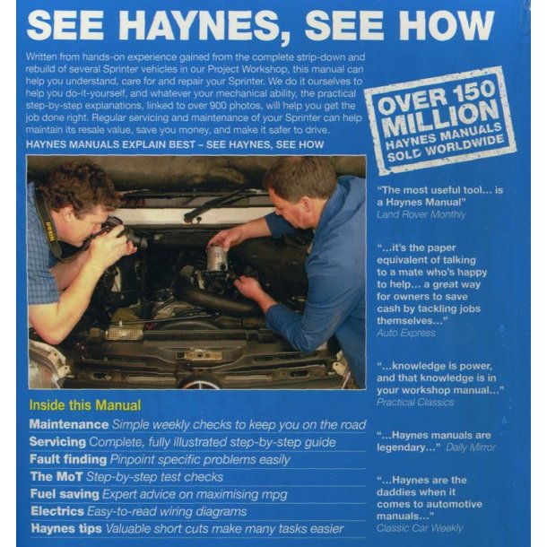 MERCEDES SPRINTER 1995-2006 Diesel