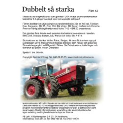 Dubbelt s&aring; starka