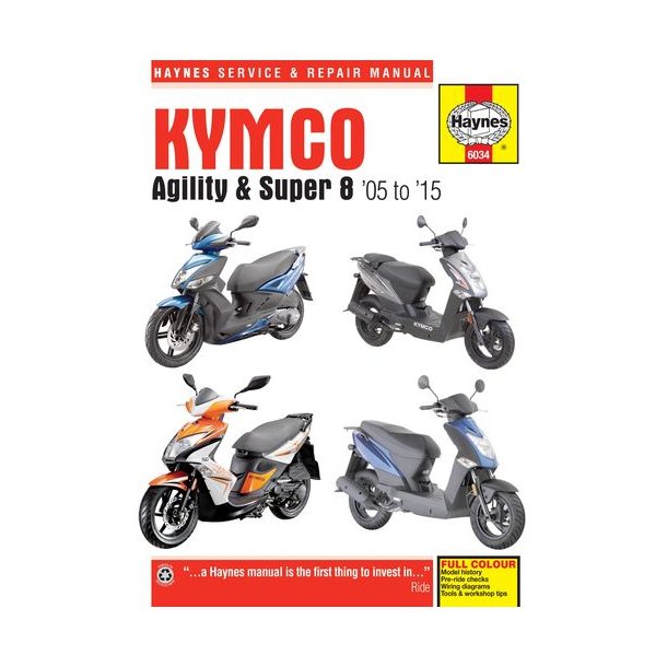 KYMCO Agility & Super 8 2005-2015