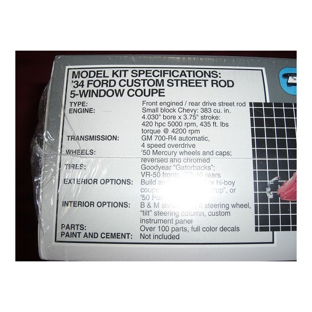 FORD 1934 5-Window Coupe Street Rod