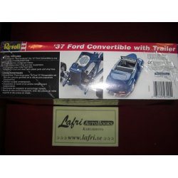 FORD 1937 Convertible with trailer