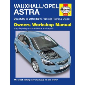VAUXHALL/OPEL ASTRA 2010-2013 [bensin & diesel]