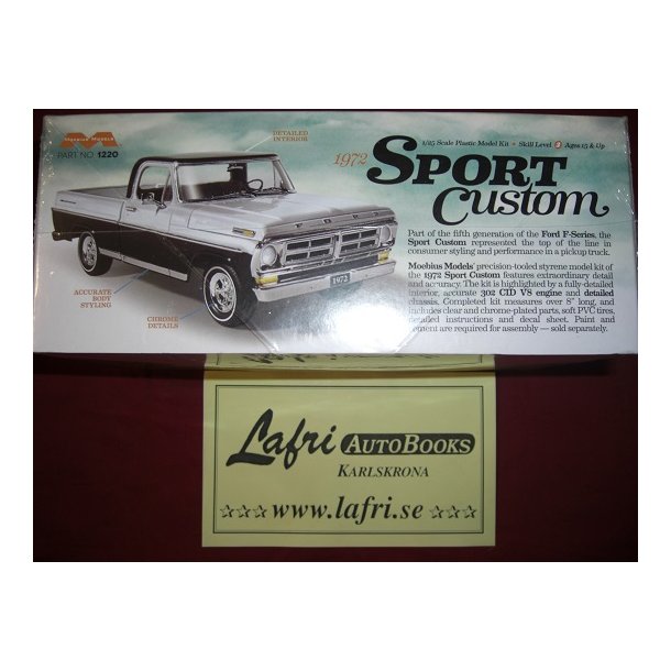 FORD 1972 Sport Custom Pick Up