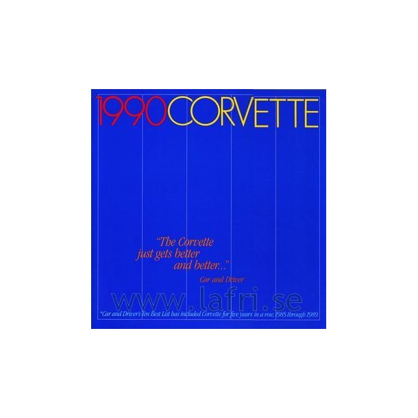 1990 CORVETTE Convertible &amp; Coupe