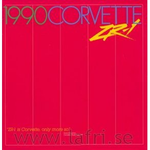 1990 CORVETTE Convertible, Coupe & ZR-1
