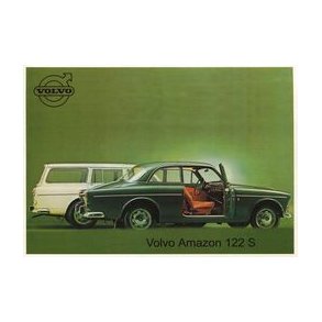 VOLVO Amazon 122S 1967 [vykort]