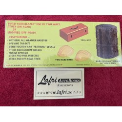 CHEVROLET 1972 Blazer 'Crew Chief'