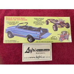 CHEVROLET 1972 Blazer 'Crew Chief'