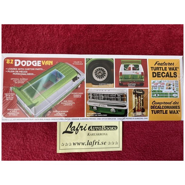 Kopia p DODGE 1982 Van 'Turtle Wax'