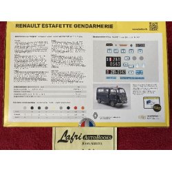 RENAULT Estafette Gendarmerie