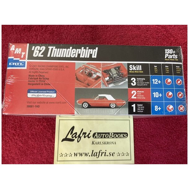 FORD 1962 Thunderbird Convertible