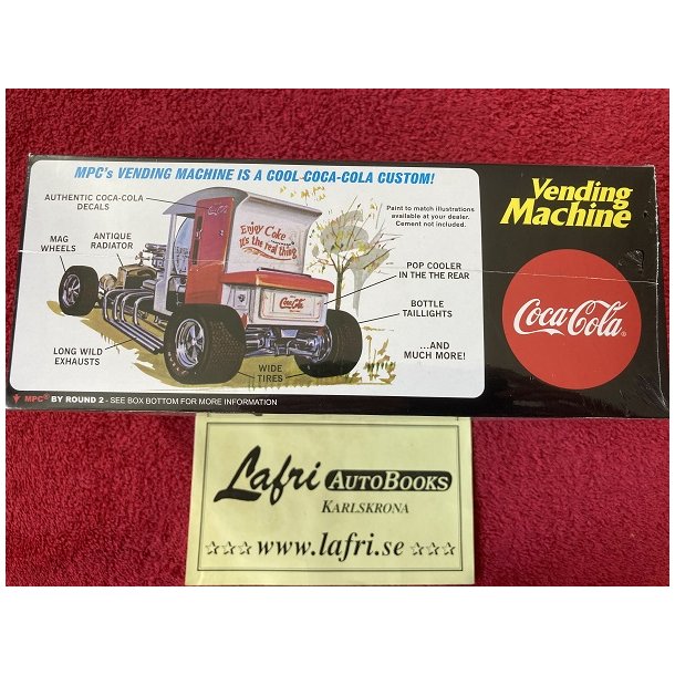 Vending Machine Show Rod 'Coca-Cola'
