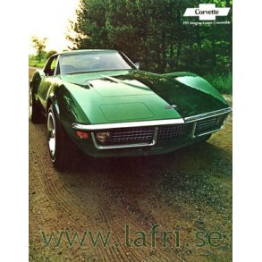 1971 CORVETTE