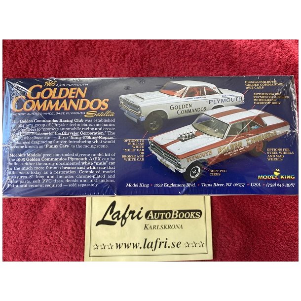 PLYMOUTH 1965 Satellite AWB 'Golden Commandos'