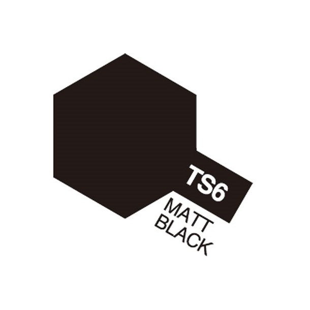 Tamiya TS-6 Flat Black