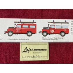 LAND ROVER Fire Truck (Brandbil)